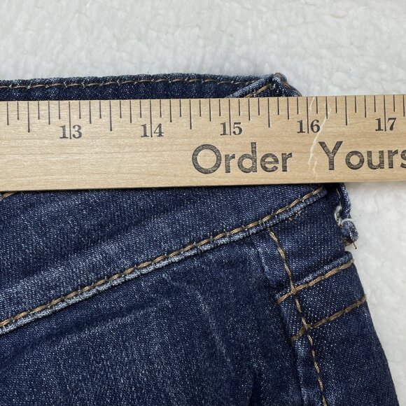 Kut from the Kloth Jeans Womens Sz 8 Blue Low Rise Ankle Skinny Denim 31x30 - Picture 6 of 13